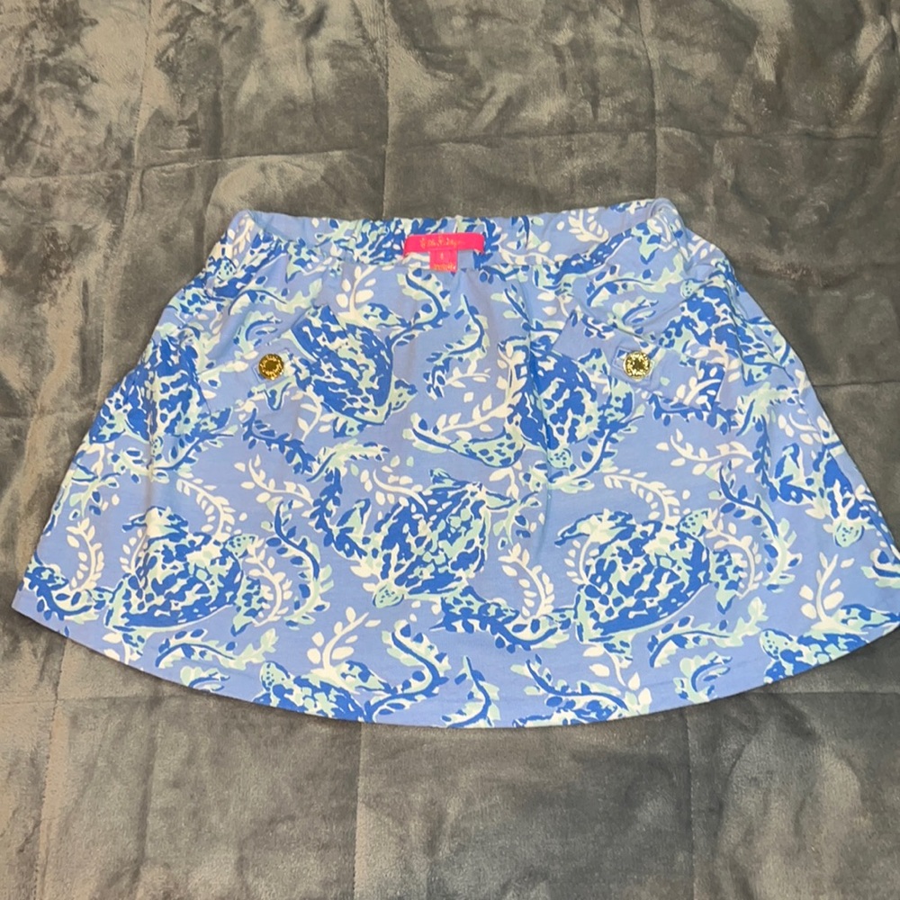 Lilly Pulitzer  Blue Skort /Skirt size Small